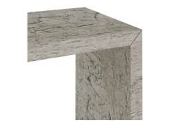 Estantes de pared cúbicos de 3 piezas, gris hormigón