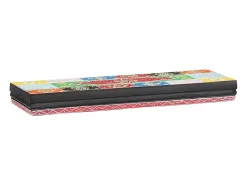 Estantes de pared con balda 3 piezas Multicolor 100 x 20 x 6 cm