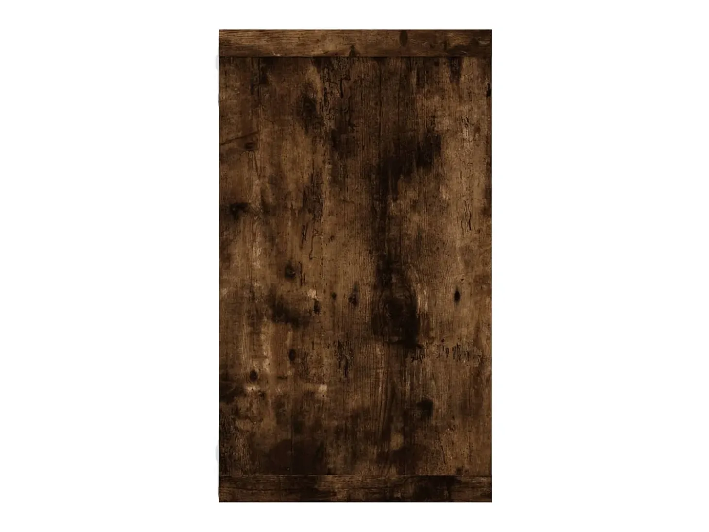 Estantes de pared cubo 4 piezas Roble ahumado 80x15x26,5 cm