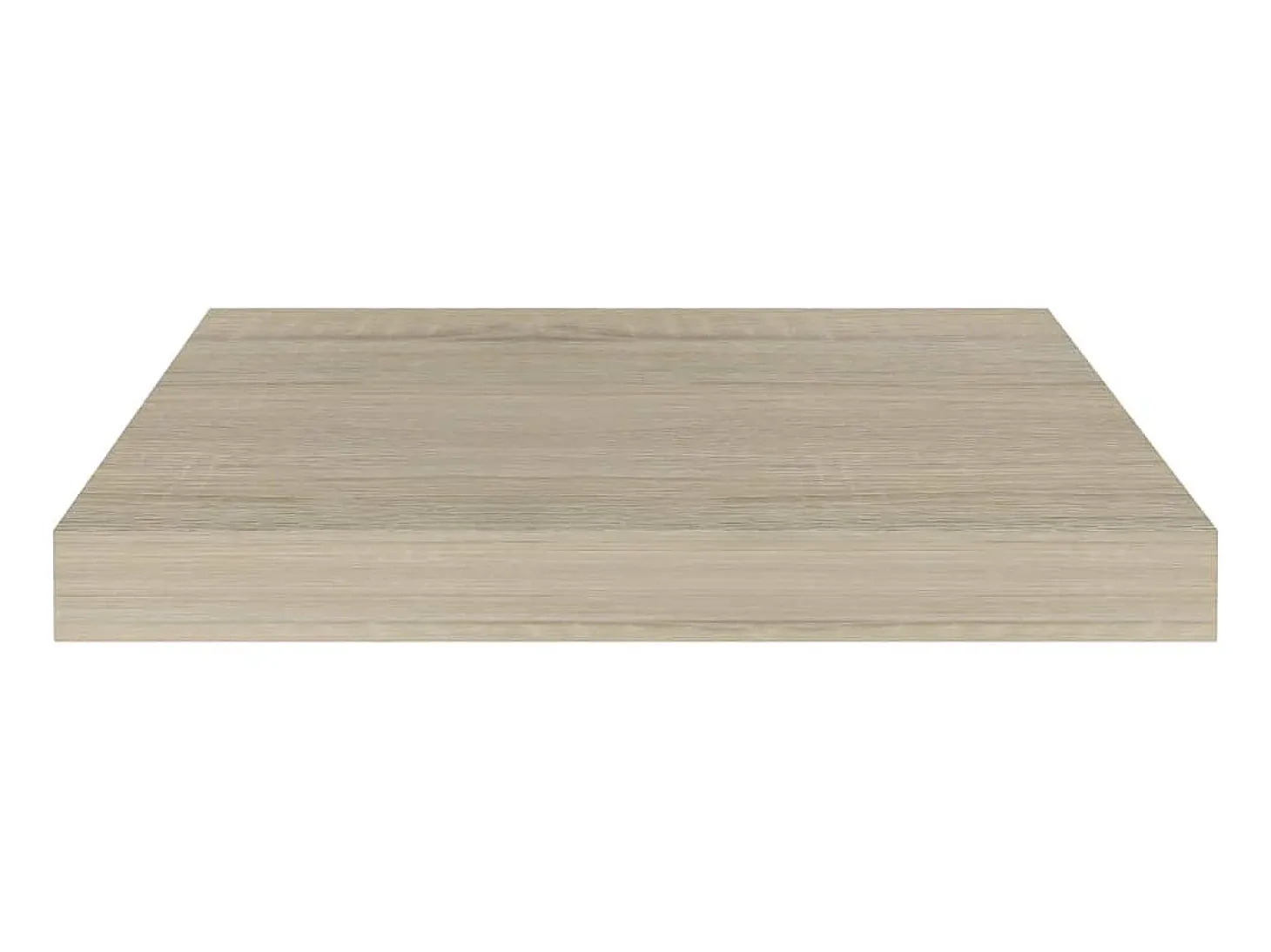Estantes de pared de pared 2 uds MDF roble 40x23x3,8 cm ES59174