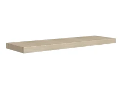 Estantes de pared de pared 4 uds MDF roble 90x23,5x3,8 cm ES15530