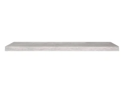 Estantes de pared flotantes 4 piezas Gris hormigón 90x23,5x3,8cm MDF