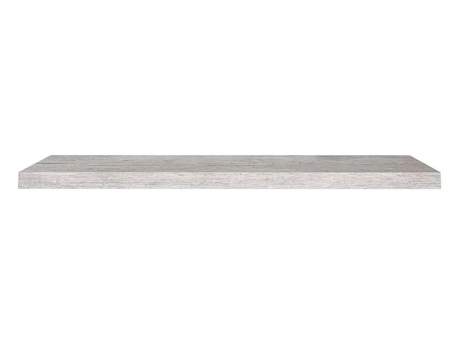 Estantes de pared flotantes 4 piezas Gris hormigón 90x23,5x3,8cm MDF