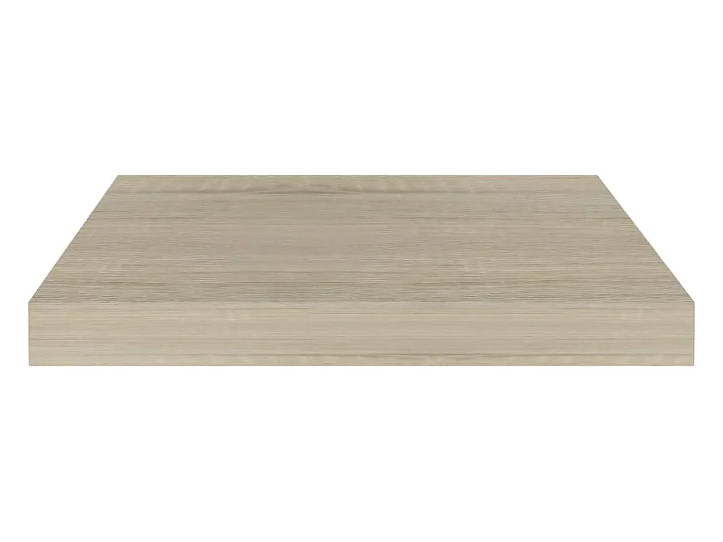 Estantes de pared flotantes 2 piezas roble 40x23x3,8 cm MDF