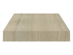 Estantes de pared flotantes 4 piezas roble 40x23x3,8 cm MDF