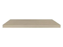 Estantes de pared flotantes 4 piezas Roble 80x23,5x3,8 cm MDF