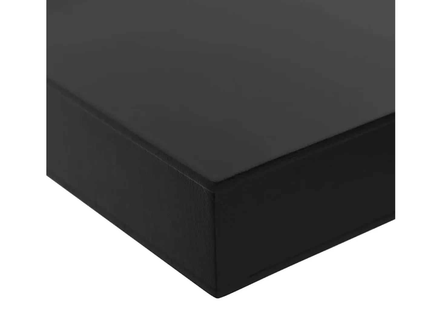 Estantes de pared flotantes 2 piezas Negro 60x20x3,8 cm