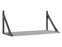 estantes de pared gris sonoma 60x25x25,5 cm madera de ingeniería