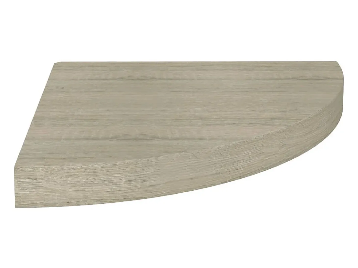 Estantes Esquineros Flotantes 4 uds Roble 35x35x3,8 cm MDF