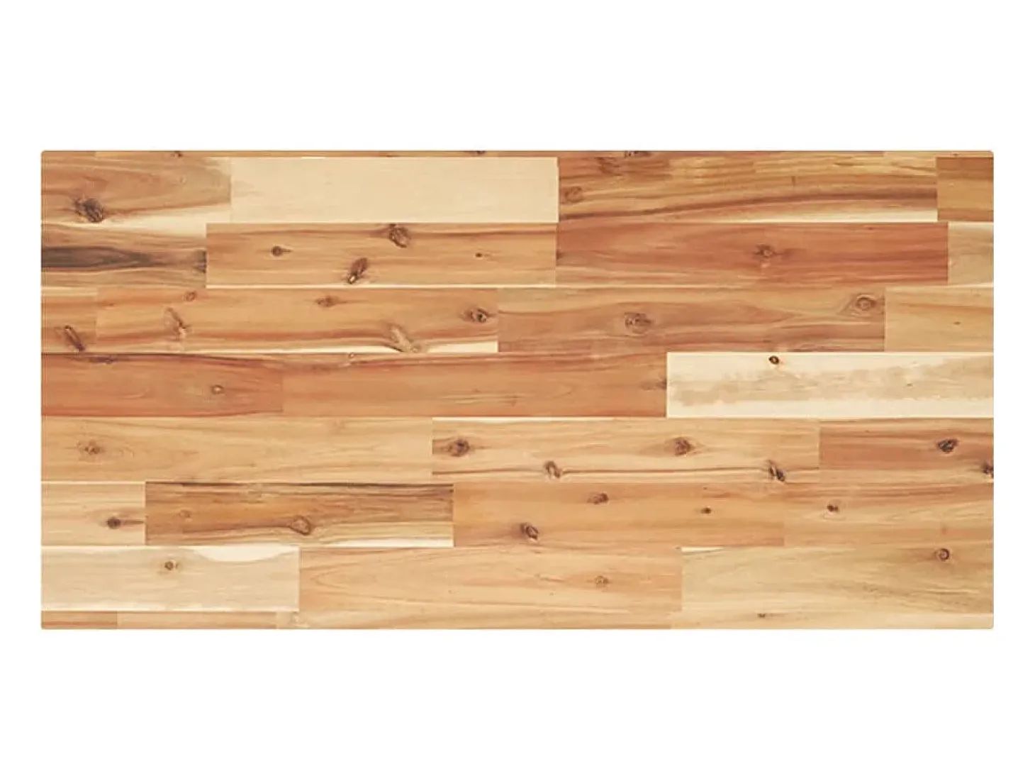 Estantes flotantes 3 uds 60x40x2 cm acacia maciza aceitada