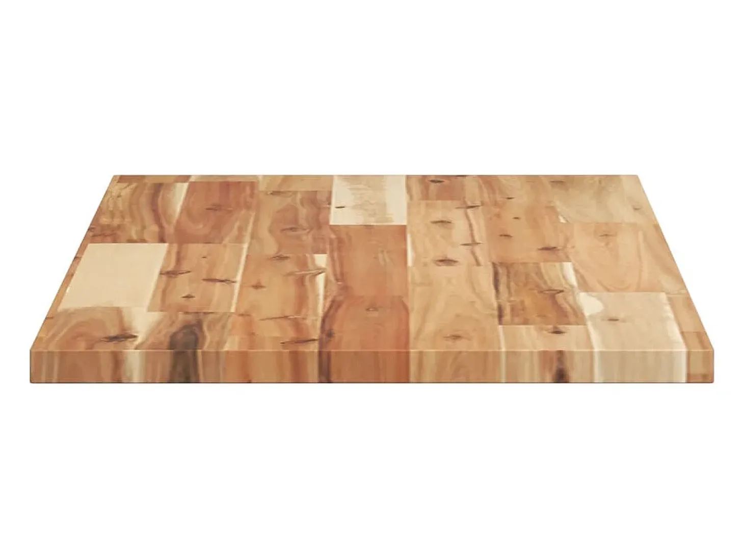Estantes flotantes 3 uds 60x40x2 cm acacia maciza aceitada