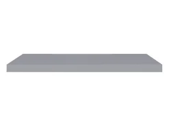 Estantes flotantes de pared 2 piezas gris 90x23,5x3,8 cm MDF