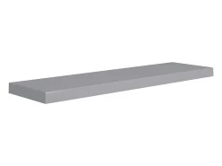 Estantes flotantes de pared 2 piezas gris 90x23,5x3,8 cm MDF