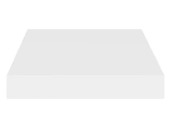 Estantes flotantes de pared 4 piezas blanco 23x23,5x3,8 cm MDF