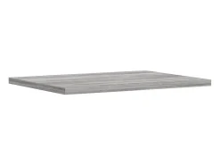 Estantes pared 4 uds madera ingeniería gris Sonoma 40x30x1,5 cm ES560651
