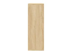Estantes pared madera contrachapada color roble 104x20x58,5 cm ES69101