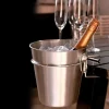 Excelente Houseware Enfriador de Champán 3 piezas con Soporte de Acero Inoxidable