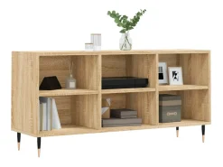 Farmington Hills Mueble de TV madera de ingeniería roble Sonoma 103,5x30x50 cm