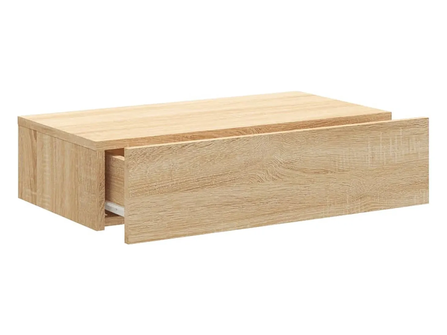 Felizia Mueble de TV con luces LED roble Sonoma 60x35x15,5 cm