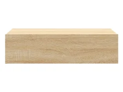Felizia Mueble de TV con luces LED roble Sonoma 60x35x15,5 cm