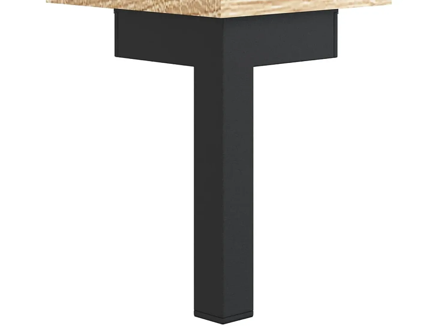 Fem Mueble de TV madera contrachapada roble Sonoma 150x30x44,5 cm