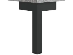 Fem Mueble para TV madera contrachapada gris Sonoma 150x30x44,5 cm