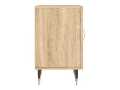 Fouzia Mueble para TV madera de ingeniería roble Sonoma 150x30x50 cm