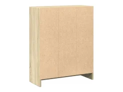 Freekje Estantería madera de ingeniería roble Sonoma 60x24x76 cm