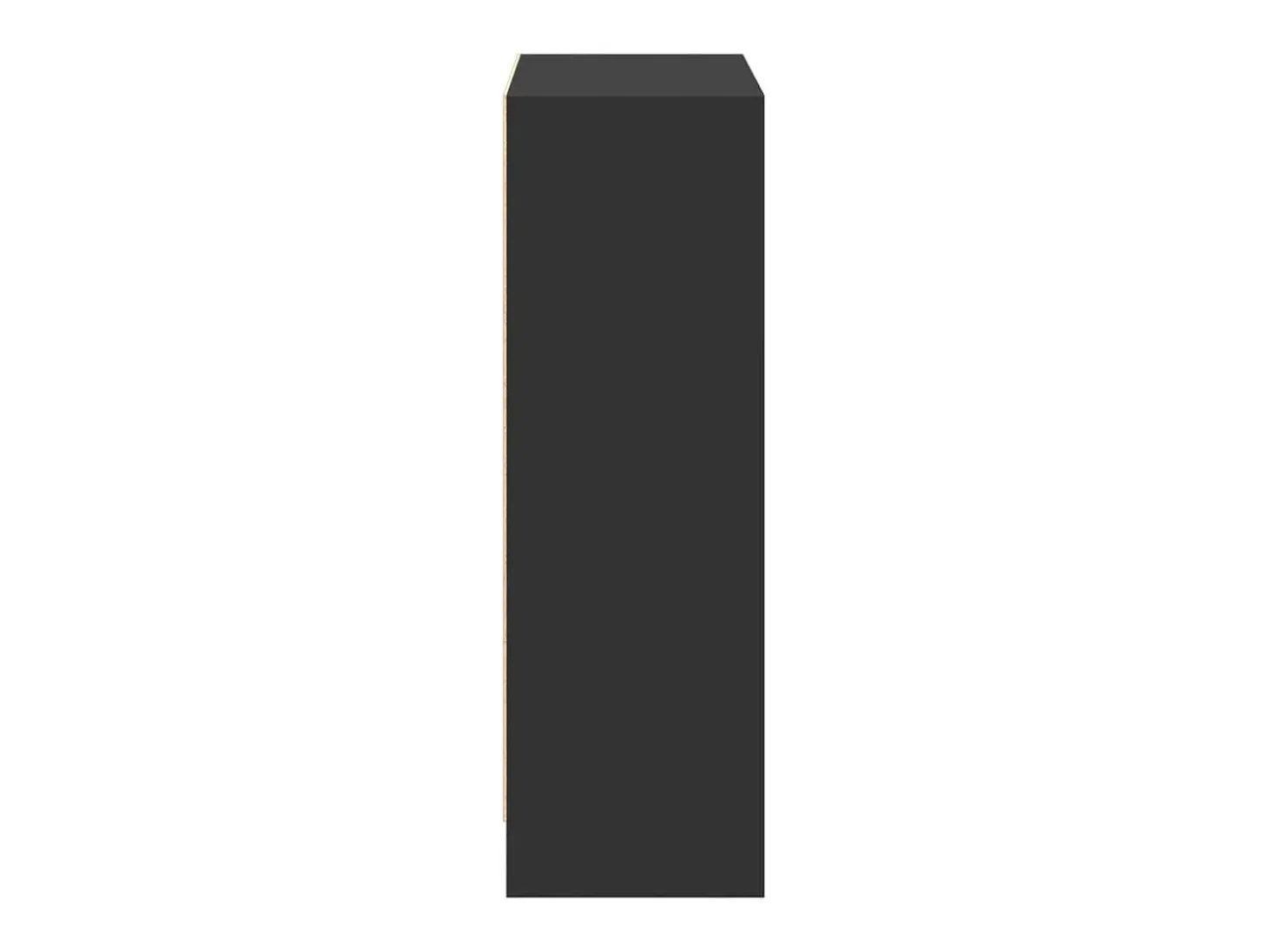Freekje Estantería madera de ingeniería negro 60x24x76 cm
