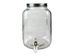 Fuente de vidrio de 8 litros