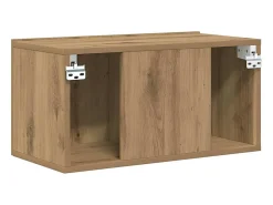 Gabinete de TV 3 pcs Marrón 60 x 30 x 30 cm