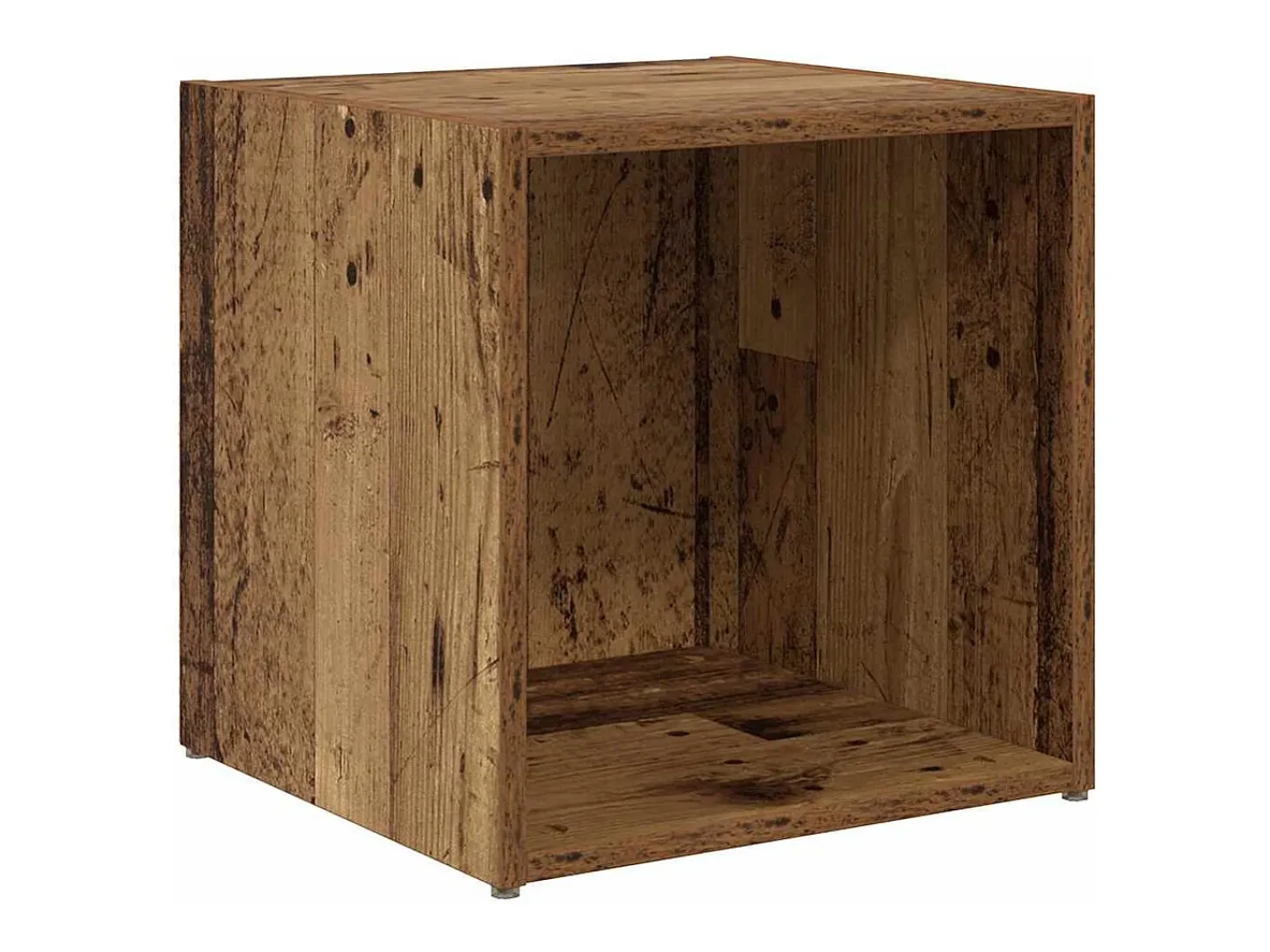 Gabinete de TV 4 pcs Marrón 37 x 35 x 37 cm