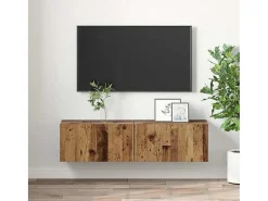 Gabinete de TV 2 pcs Multicolor 60 x 30 x 30 cm