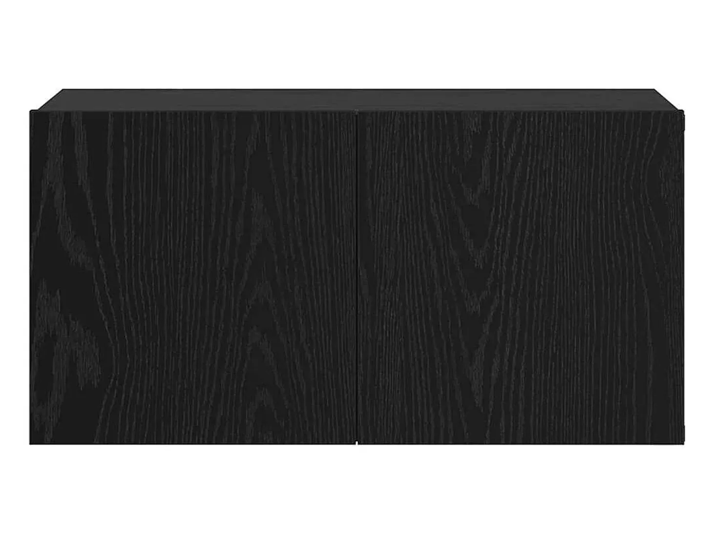 Gabinete de TV 3 pcs Negro 60 x 30 x 30 cm Madera contrachapada