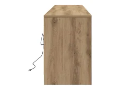 Gabinete de TV Marrón 181 x 34 x 50 cm Madera contrachapada