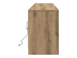 Gabinete de TV Marrón 181 x 34 x 50 cm Madera contrachapada