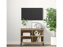 Gabinete de TV Marrón 69.5 x 30 x 50 cm Madera contrachapada