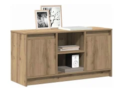 Gabinete de TV Marrón 100 x 34 x 50 cm Madera contrachapada