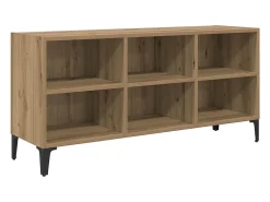 Gabinete de TV Marrón 69.5 x 30 x 50 cm Madera contrachapada
