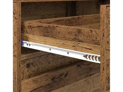 Gabinete de TV Marrón 180 x 34 x 50 cm Madera contrachapada