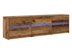 Gabinete de TV Marrón 180 x 34 x 50 cm Madera contrachapada