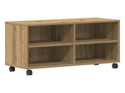 Gabinete de TV Marrón 90 x 35 x 35 cm Madera contrachapada
