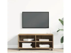 Gabinete de TV Marrón 90 x 35 x 35 cm Madera contrachapada