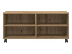 Gabinete de TV Marrón 90 x 35 x 35 cm Madera contrachapada