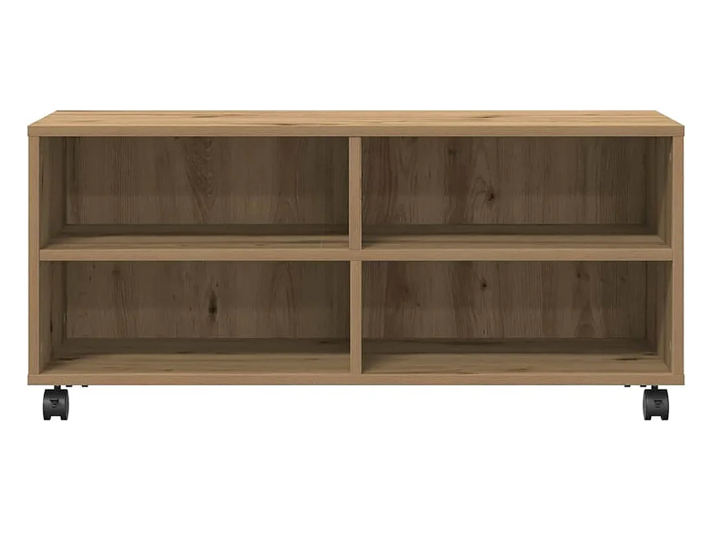 Gabinete de TV Marrón 90 x 35 x 35 cm Madera contrachapada