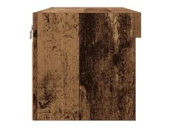 Gabinete de TV Montaje en la pared Madera vieja 80 x 30 x 30 cm