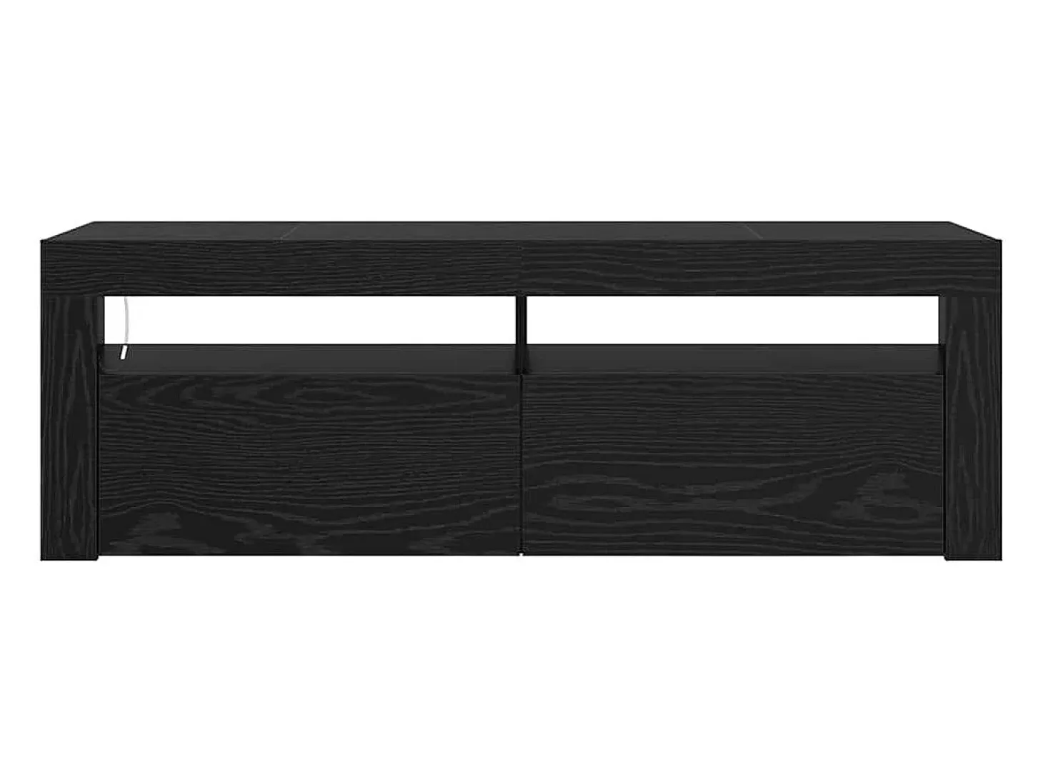 Gabinete de TV Negro 120 x 35 x 40 cm Madera contrachapada