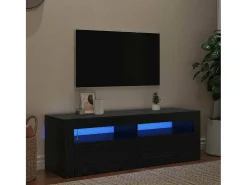 Gabinete de TV Negro 120 x 35 x 40 cm Madera contrachapada