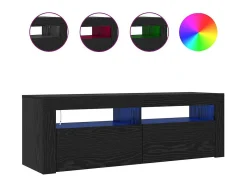 Gabinete de TV Negro 120 x 35 x 40 cm Madera contrachapada