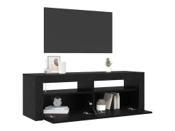 Gabinete de TV Negro 120 x 35 x 40 cm Madera contrachapada